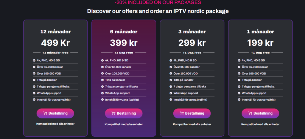 iptv nordic