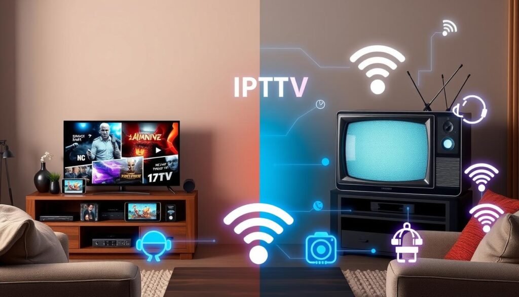 IPTV vs traditionell TV