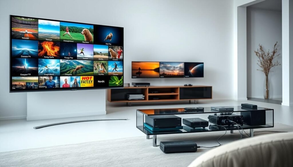 kanalutbud och innehåll